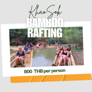 Khao Sok Bamboo Rafting
