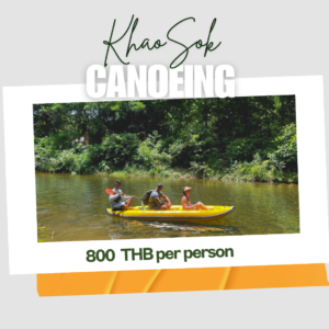 Khao Sok Canoeing